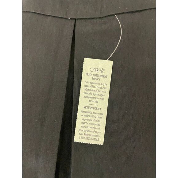 Cache Womens Mini Skirt Size S Black Pleated High Waist polyester Y2K NWT - Picture 5 of 12